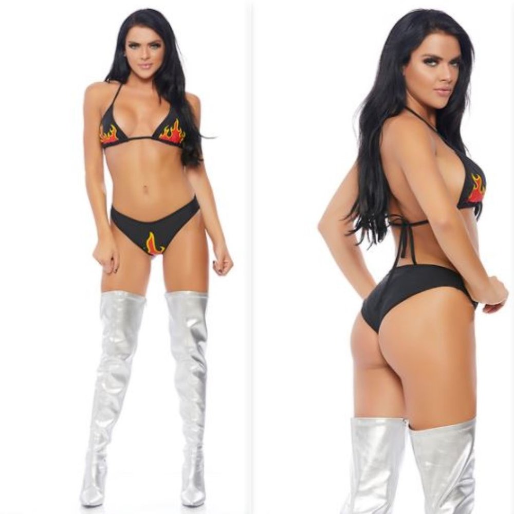Fire 2pc. Racer Girl Costume Set